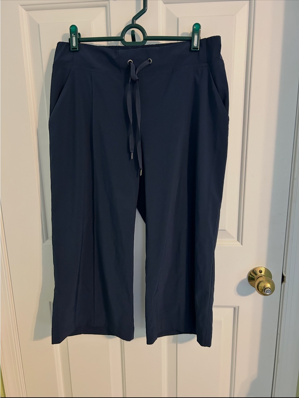 Athleta Navy Crosstown Culotte Pants